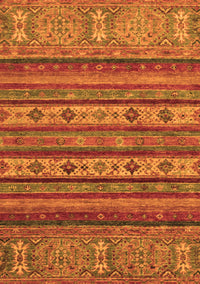 Abstract Orange Modern Rug, abs2417org