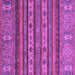 Square Abstract Purple Modern Rug, abs2417pur