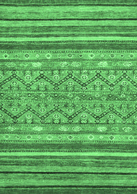 Abstract Emerald Green Modern Rug, abs2418emgrn