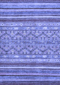 Abstract Blue Modern Rug, abs2418blu