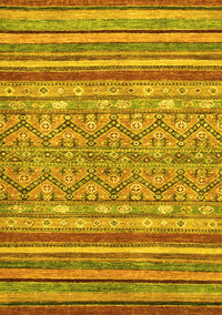 Abstract Yellow Modern Rug, abs2418yw