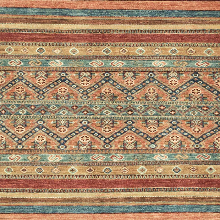 Abstract Red Modern Rug, abs2418