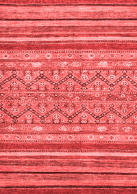 Abstract Red Modern Rug, abs2418red