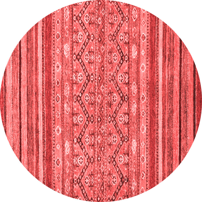 Machine Washable Abstract Red Modern Rug, wshabs2418red