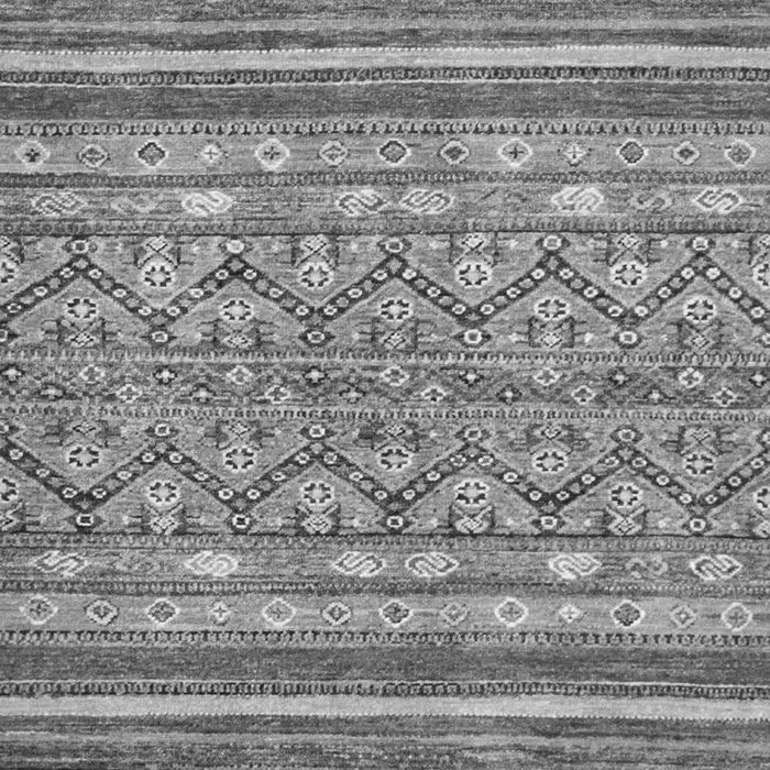 Machine Washable Abstract Gray Modern Rug, wshabs2418gry