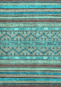 Abstract Light Blue Modern Rug, abs2418lblu