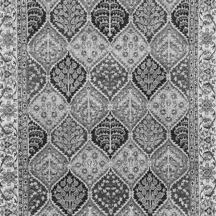 Machine Washable Abstract Gray Modern Rug, wshabs2419gry