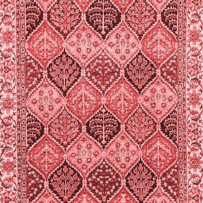 Abstract Red Modern Area Rugs