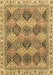 Abstract Brown Modern Rug, abs2419brn