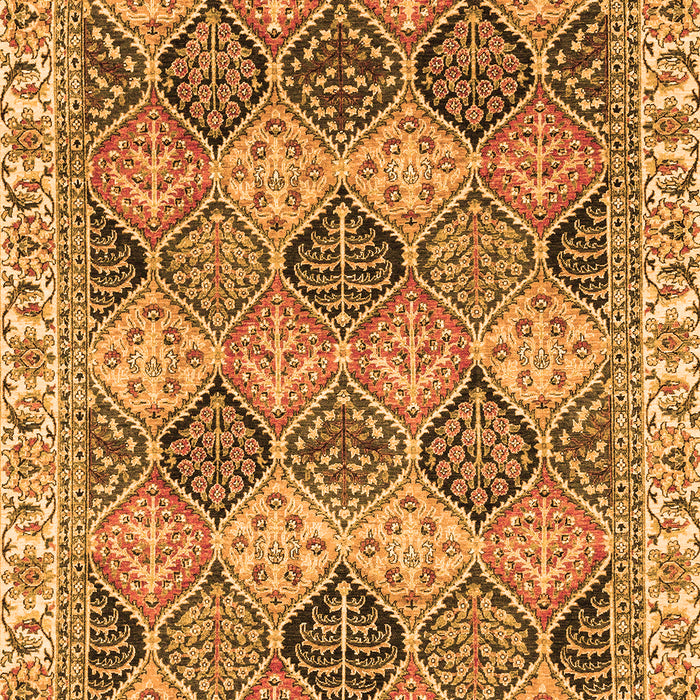 Machine Washable Abstract Orange Modern Area Rugs, wshabs2419org
