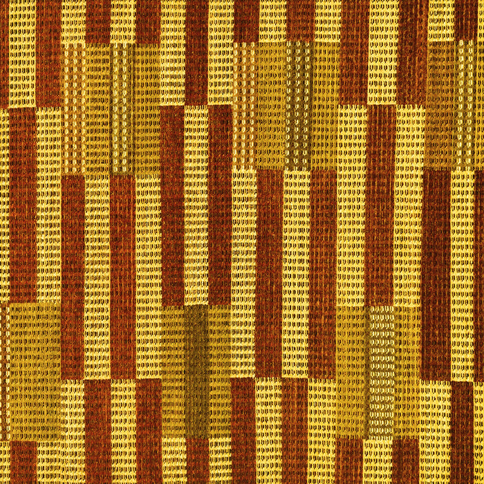 Square Abstract Yellow Modern Rug, abs241yw