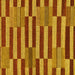 Square Abstract Yellow Modern Rug, abs241yw