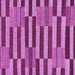 Square Machine Washable Abstract Purple Modern Area Rugs, wshabs241pur