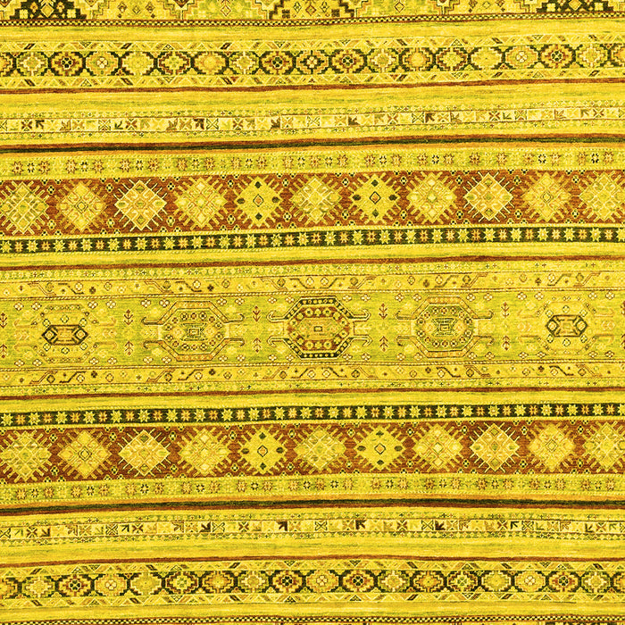 Abstract Yellow Modern Rug, abs2420yw