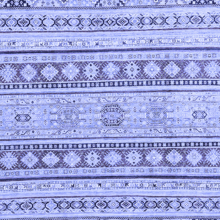 Machine Washable Abstract Blue Modern Rug, wshabs2420blu