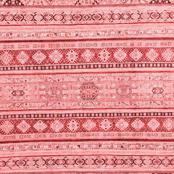 Machine Washable Abstract Red Modern Rug, wshabs2420red