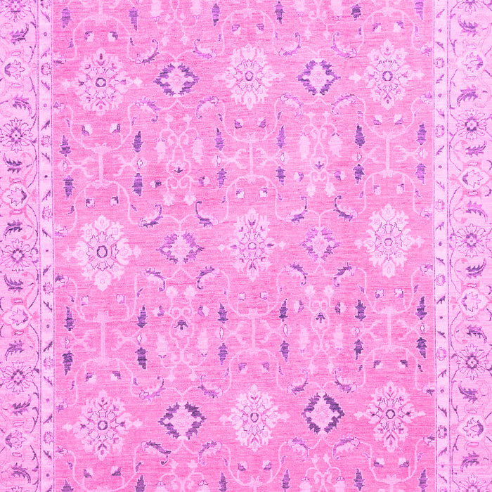 Machine Washable Abstract Pink Modern Rug, wshabs2421pnk