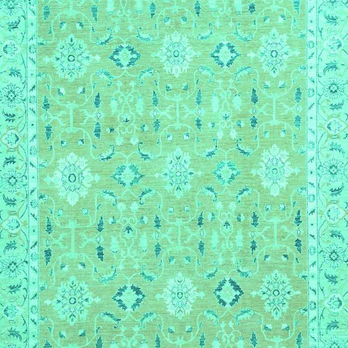 Abstract Turquoise Modern Rug, abs2421turq