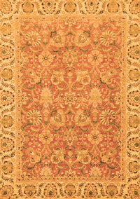 Abstract Orange Modern Rug, abs2422org