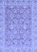 Abstract Blue Modern Rug, abs2422blu