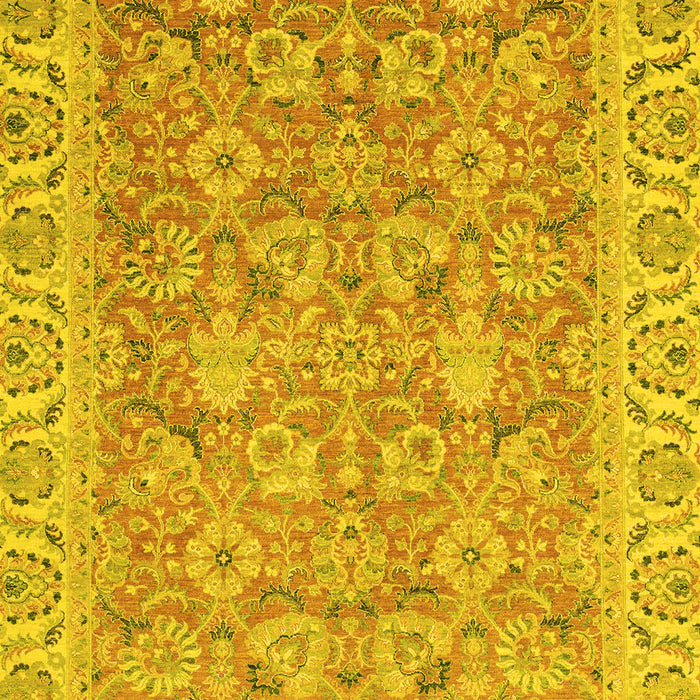 Machine Washable Abstract Yellow Modern Rug, wshabs2422yw
