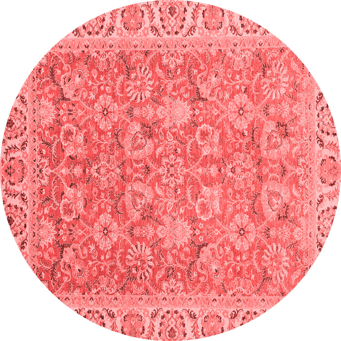 Abstract Red Modern Rug, abs2422red