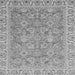 Square Abstract Gray Modern Rug, abs2422gry