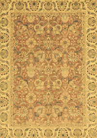 Abstract Brown Modern Rug, abs2422brn