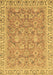 Abstract Brown Modern Rug, abs2422brn