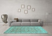 Machine Washable Abstract Light Blue Modern Rug in a Living Room, wshabs2422lblu