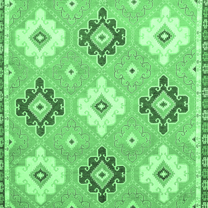 Abstract Emerald Green Modern Rug, abs2423emgrn