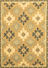 Abstract Brown Modern Rug, abs2423brn