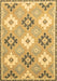 Abstract Brown Modern Rug, abs2423brn