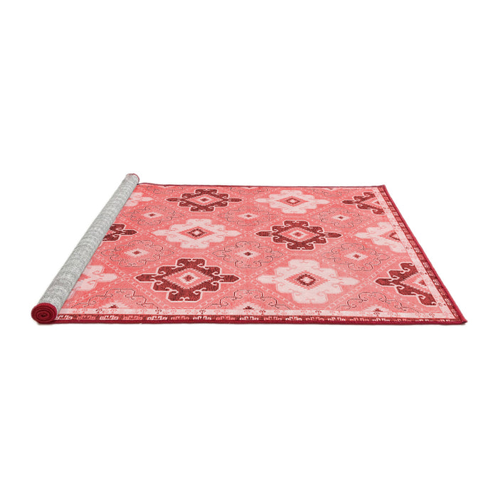 Modern Red Washable Rugs