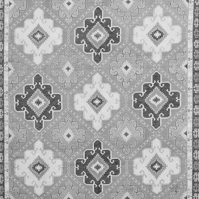 Machine Washable Abstract Gray Modern Rug, wshabs2423gry