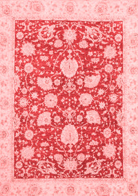 Oriental Red Traditional Rug, abs2424red