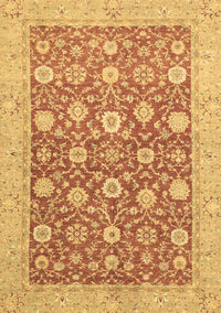 Oriental Brown Traditional Rug, abs2425brn