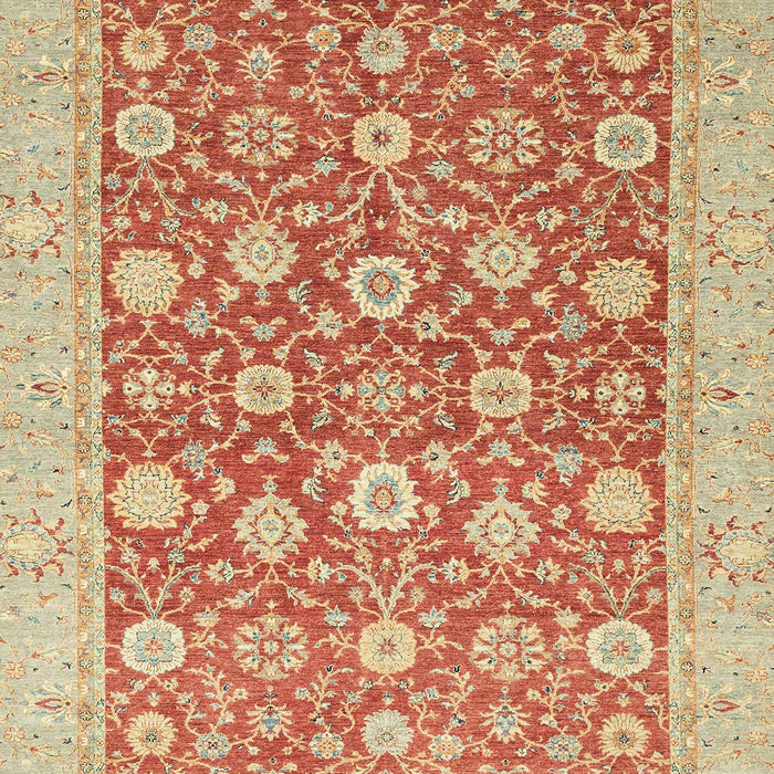 Machine Washable Abstract Red Rug, wshabs2425