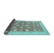 Sideview of Oriental Light Blue Traditional Rug, abs2425lblu