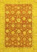 Oriental Yellow Traditional Rug, abs2425yw