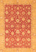 Oriental Orange Traditional Rug, abs2425org