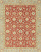 Abstract Orange Oriental Rug, abs2426