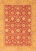 Oriental Orange Traditional Rug, abs2426org