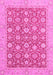 Oriental Pink Traditional Rug, abs2426pnk