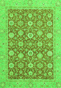 Oriental Green Traditional Rug, abs2426grn