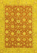 Oriental Yellow Traditional Rug, abs2426yw