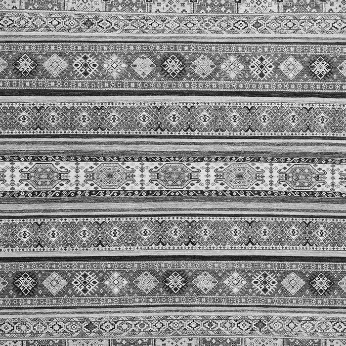 Machine Washable Abstract Gray Modern Rug, wshabs2427gry