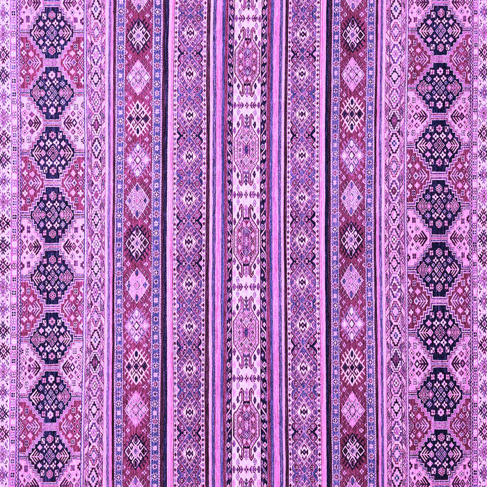 Square Abstract Purple Modern Rug, abs2427pur