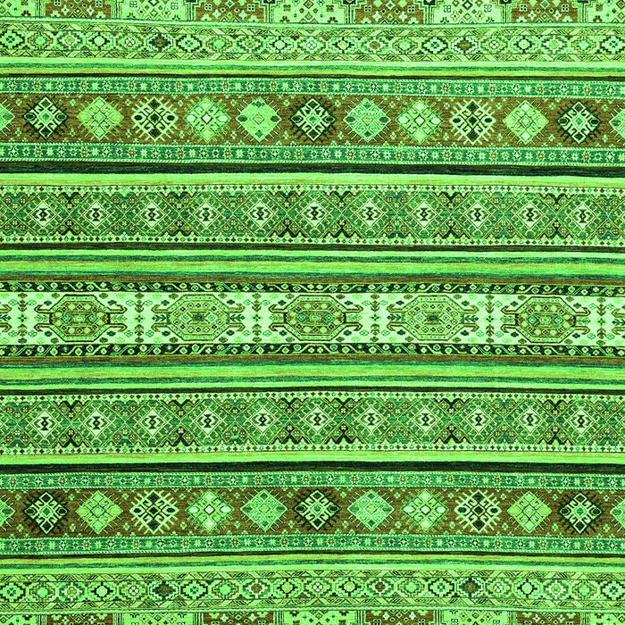 Abstract Green Modern Rug, abs2427grn