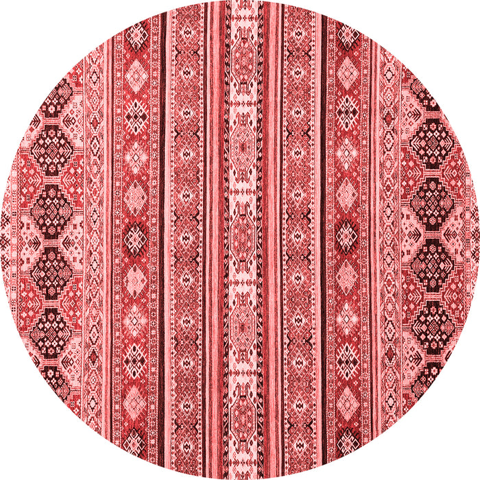 Machine Washable Abstract Red Modern Rug, wshabs2427red